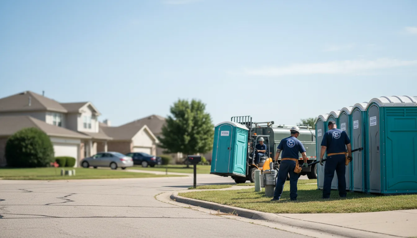 Porta Potty Rental in Holmesville, OH near me